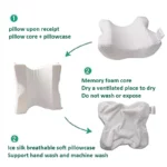 Couple Cuddle Pillow with Hand Hole Memory Foam Love Pillow for Couples Anti-Hand Numb Desk Nap Sleeping Pillow Valentine's Day - Image 6
