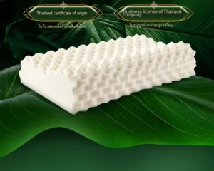 Latex Pillow Thailand Massage Neck Pain release Pillows Protect Vertebrae Care Cervical Spine For Sleeping - Image 14