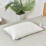 Mulberry Silk Bedding Pillows 48*74 1100 Grams Natural Silk Filling Jacquard Anti Mite Soft Fluffy Hotel Neck Sleeping Pillows - Image 3