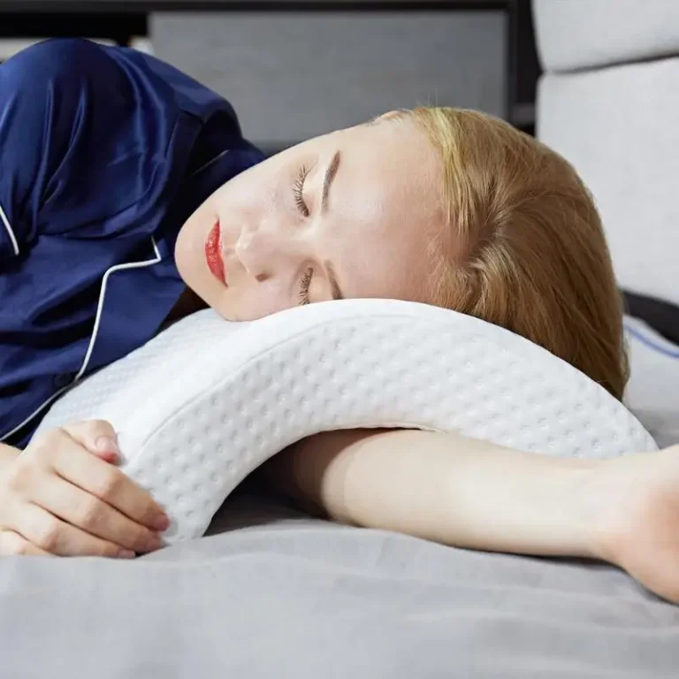 Couple Cuddle Pillow with Hand Hole Memory Foam Love Pillow for Couples Anti-Hand Numb Desk Nap Sleeping Pillow Valentine's Day - Image 7