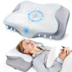 Cervical Pillow for Neck Pain Relief Ergonomic Memory Foam Pillow for Sleeping Comfort Support and Breathable Pillowcase - Image 7