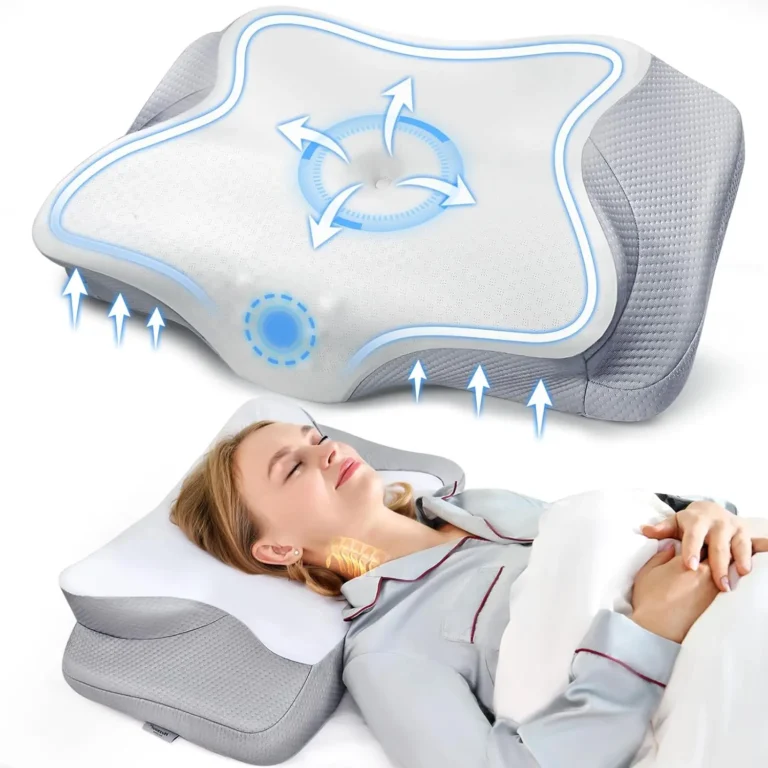 Cervical Pillow for Neck Pain Relief Ergonomic Memory Foam Pillow for Sleeping Comfort Support and Breathable Pillowcase - Image 7