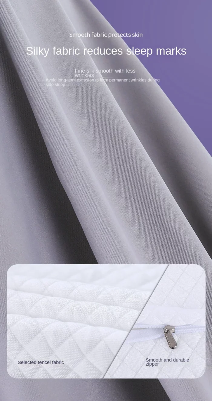 Memory Foam Cervical Pillow Ergonomic Orthopedic Neck Pain Pillow Slow Rebound Memory Cotton Butterfly Pillows For Sleeping - Image 19