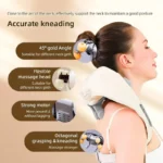 Neck Massager with Heat, Shoulder Massager, Shiatsu Neck and Back Massager, Muscle Pain Relief-Office, Home & Car - Image 3