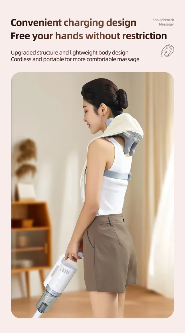 Neck Massager with Heat, Shoulder Massager, Shiatsu Neck and Back Massager, Muscle Pain Relief-Office, Home & Car - Image 18