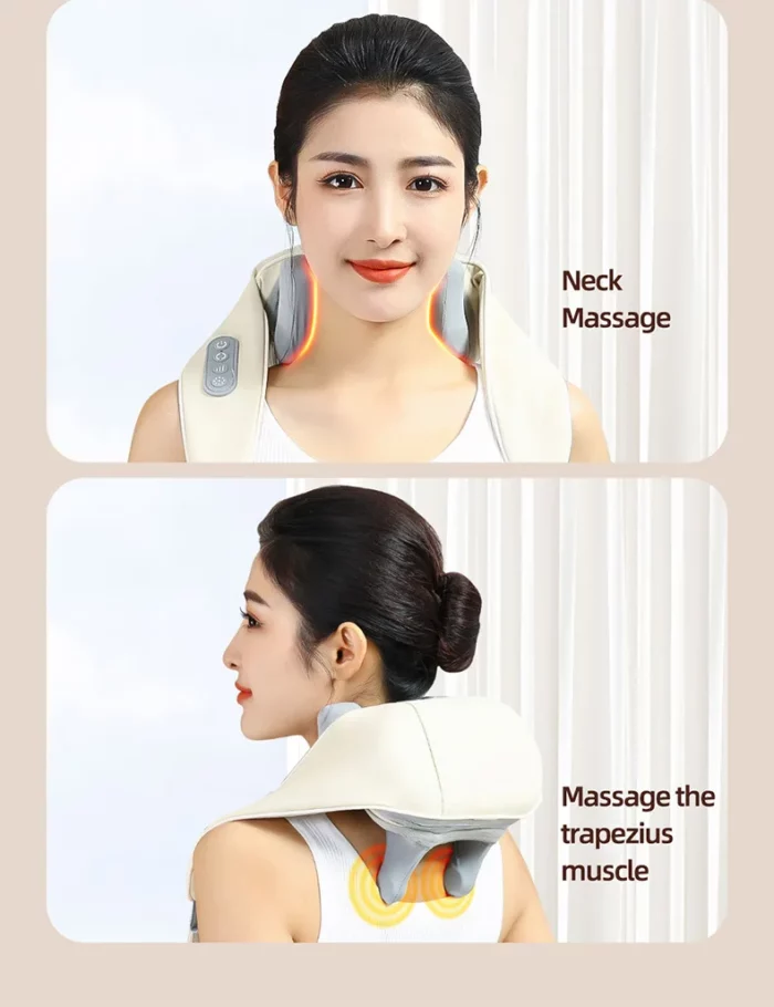 Neck Massager with Heat, Shoulder Massager, Shiatsu Neck and Back Massager, Muscle Pain Relief-Office, Home & Car - Image 11