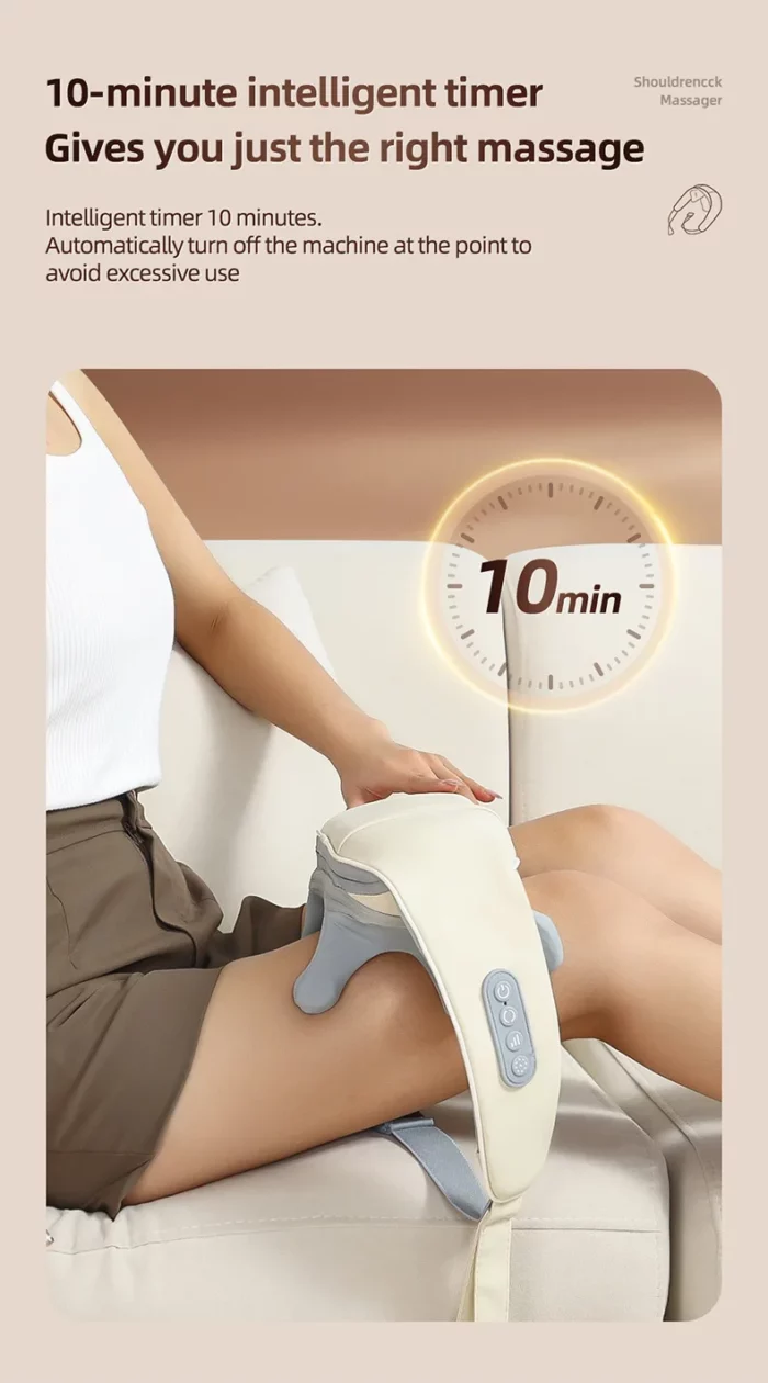 Neck Massager with Heat, Shoulder Massager, Shiatsu Neck and Back Massager, Muscle Pain Relief-Office, Home & Car - Image 19