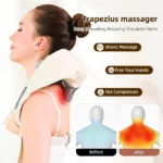 Neck Massager with Heat, Shoulder Massager, Shiatsu Neck and Back Massager, Muscle Pain Relief-Office, Home & Car - Image 2