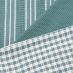 100% Cotton Waffle Weave Kitchen Dish Cloths, Ultra Soft Absorbent Quick Drying Dish Towels, Household Tableware Towels, 3-Pack - Image 6