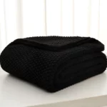 Corn Grain Calm Throw Textured Waffle Blanket - Image 10