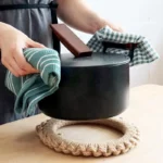 100% Cotton Waffle Weave Kitchen Dish Cloths, Ultra Soft Absorbent Quick Drying Dish Towels, Household Tableware Towels, 3-Pack - Image 4